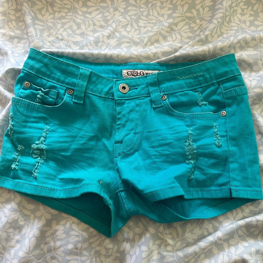 Cute woman’s Jean shorts